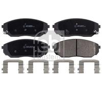 Brake Pads Set fits KIA SORENTO Mk1 3.5 Front 02 to 11 G6CU 581013ED00 Febi New