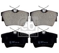 Brake Pads Set fits VAUXHALL VIVARO X82, X83 Rear 2001 on 009199262 1605199 Febi