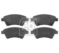 Brake Pads Set fits RENAULT KANGOO 1.9D Front 2000 on F9Q790 410601241R Febi New