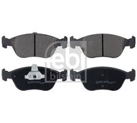 Brake Pads Set fits VOLVO V70 87 2.3 Front 95 to 00 271587 271859 272343 Febi