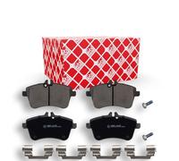 febi bilstein 16529 Brake Pad Set with additional parts, 1 unit