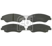 FEBI BILSTEIN 16557 Brake Pad Set Front 149mm Length Fits Kia Retona Sportage