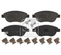 Brake Pads Set fits OPEL CORSA D 1.3D Front 06 to 14 093189816 1605354 93189816