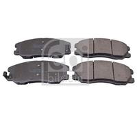 Brake pads Front Axle 16632 FEBI BILSTEIN for OPEL CHEVROLET