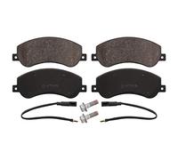 Febi Bilstein Brake Pad Set 16637 with fastening material, 1 unit
