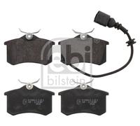 Brake Pads Set fits VW POLO 9N, Mk4 1.4 Rear 01 to 12 JZW698451F 6Q0698451 Febi