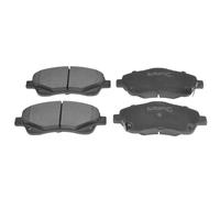 Brake Pads Set fits TOYOTA COROLLA VERSO CUR10 2.0D Front 04 to 09 1CD-FTV Febi