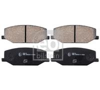 Febi Bilstein Brake Pad Set 16655 - Fits Suzuki SJ413 1.3 1984-1990 - Front Axle