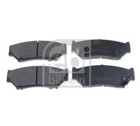 Brake Pads Set fits SUZUKI GRAND VITARA Mk1 2.0D Front 01 to 05 RHW Febi Quality