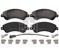 Febi Bilstein 16673 Front Disc Brake Brake Pad Set Braking System Fits Ford