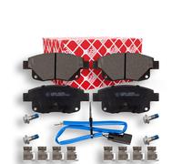 Brake Pads Set fits FORD TRANSIT TDCi 2.4D Rear 06 to 14 1371454 ME6C1J2M008AA