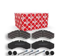 febi bilstein 16704 Brake Pad Set with fastening material, 1 unit