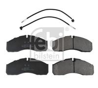 Febi Bilstein Brake Pad Set 16706 – Front, with Fastening Material, 1 unit