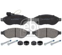 Brake Pads Set fits PEUGEOT BOXER 2.2D Front 2006 on E172301 1607878380 Febi New