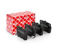 Brake Pads Set fits TOYOTA RAV4 CLA2 2.0D Rear 01 to 05 1CD-FTV 04466YZZD3 Febi