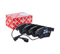 Brake Pads Set fits VW TOUAREG 7L 2.5D Front 03 to 10 7L6698151B 7L6698151F Febi