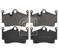 Brake Pads Set fits PORSCHE CAYMAN 987 2.7 Rear 06 to 09 M97.20 98735293900 Febi