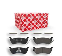 Brake Pads Set fits MERCEDES ML320 W163 3.2 Rear 98 to 02 M112.942 1634200120