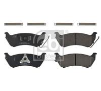 Brake Pads Set fits MERCEDES ML320 W163 3.2 Rear 98 to 02 M112.942 1634200120