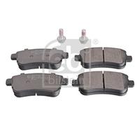 Brake Pads Set fits RENAULT ZOE Rear 2019 on 5AQ605 440601416R 440603558R Febi