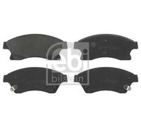 Brake Pads Set fits VAUXHALL ASTRA J 1.6 Front 09 to 15 00542120 013301207 Febi