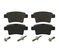 FEBI BILSTEIN 16793 Disc Brake Brake Pad Set Rear Fits Citroen C4 Picasso 1 MPV