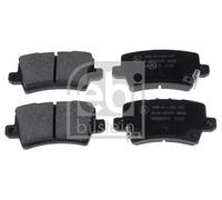 Brake Pads Set fits HONDA CIVIC FK3 2.2D Rear 05 to 11 N22A2 43022SMGE00 Febi