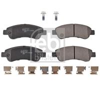 Ferdinand Bilstein Disc Brake Pad Set 16814 – Rear Axle, Fits Peugeot Boxer 3.0 HDi 145