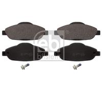 Brake Pad set 16844 by Febi Bilstein Front Axle - Single set
