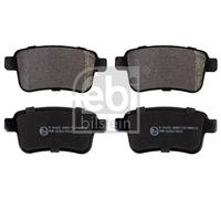 Ferdinand Bilstein Brake Pads Set for Renault Kangoo 1.5D Rear 2008 – 16897 / 440604876R, 440606267R