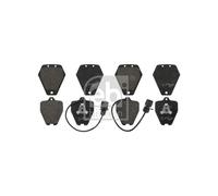 Brake Pads Set fits AUDI A8 D2 6.0 Front 01 to 02 AZC 4A0698151B 4A0698151D Febi