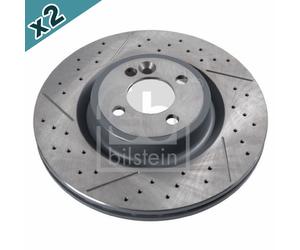 FEBI BILSTEIN 170109 Brake Disc Front Coated Fits Mini Clubman Mini Clubvan