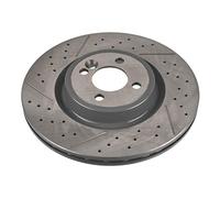 febi bilstein 170109 Brake Disc Set , 2 Brake Discs