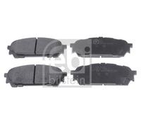 Brake pads Rear Axle 170666 FEBI BILSTEIN for SUBARU IMPREZA Estate FORESTER