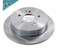 FEBI BILSTEIN 170697 Brake Disc Rear Coated Fits Ssangyong Korando Tivoli