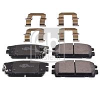 Brake pads Rear Axle 170855 FEBI BILSTEIN for HYUNDAI TERRACAN