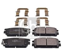 Brake pads Rear Axle 170855 FEBI BILSTEIN for HYUNDAI TERRACAN