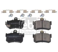 Brake Pads Set fits MG MGTF 1.8 Rear 02 to 09 SFP000360 SFP10012 Febi Quality