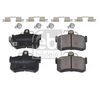 febi bilstein 170904 Brake Pad Set with fastening material, 1 unit