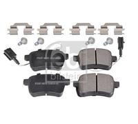 febi bilstein 170905 Brake Pad Set with fastening material, 1 unit