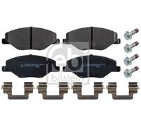 Febi Bilstein 171000 Front Disc Brake Brake Pad Set Braking System Fits Skoda VW