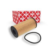 febi bilstein 171346 Oil Filter with seal ring, 1 unit | Compatible with: DACIA DOKKER Express Kasten/Großraumlimousine, DUSTER, LODGY, LOGAN II
