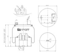 FEBI BILSTEIN 171377 Boot, air suspension