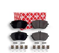 Brake Pads Set fits MERCEDES A200D 2.0D Front 2018 on OM654.920 A0004206902 Febi