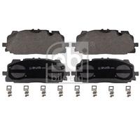 FEBI BILSTEIN 171413 Front Disc Brake Brake Pad Set Braking System Fits Audi VW