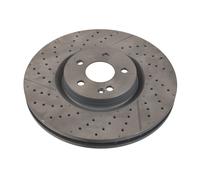 Brake Disc Single Vented fits MERCEDES A45 AMG W176 2.0 Front 13 to 18 M133.980