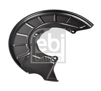 Brake Disc Splash Panel fits SKODA YETI 5L Front Left 09 to 17 Guard Plate Febi