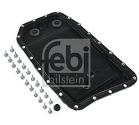 febi bilstein 171617 Automatic Transmission Oil Pan with Integrated Filter, Oil Sump Plug and Screws