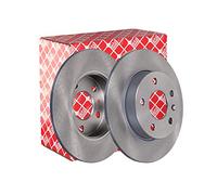 2x Brake Discs Pair Solid Rear 264mm 17213 Febi Set 0569109 569109 009117772 New
