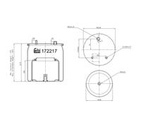 FEBI BILSTEIN 172217 Boot, air suspension